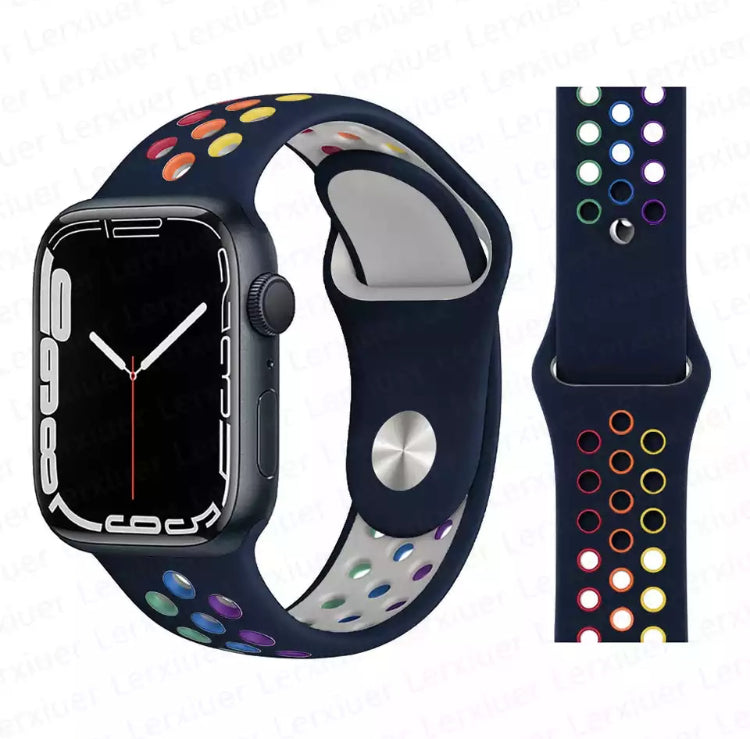 Signature Nike Apple Watch Silicone Sport Bands with Breathable Linings- for Selected Apple Watch 40mm Size - Super Savings Technologies Co.,LTD Signature Nike Apple Watch Silicone Sport Bands with Breathable Linings- for Selected Apple Watch 40mm Size - Super Savings Technologies Co.,LTD